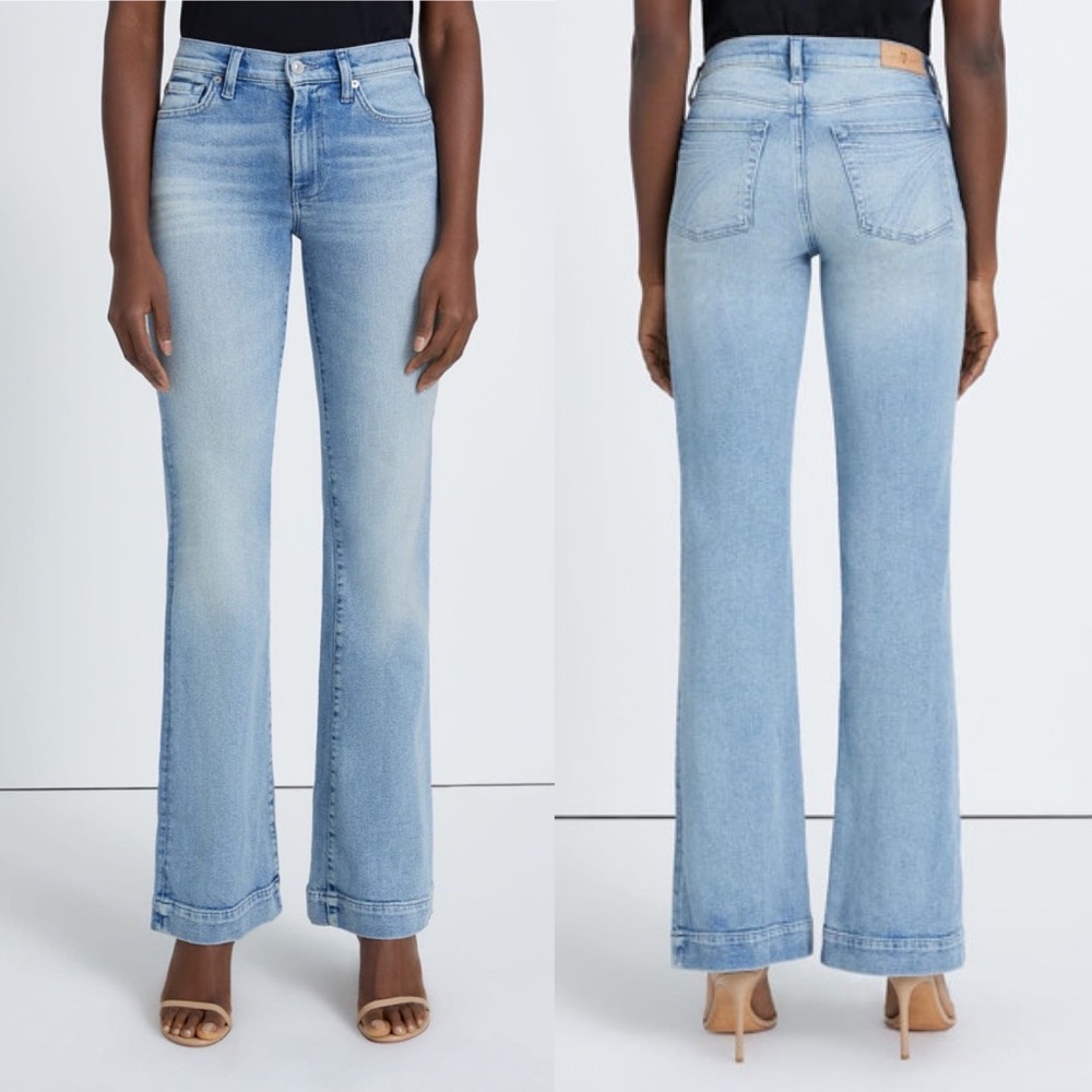 7 For All Mankind Jeans 28X34 Dojo Luxe Vintage Camila NWT!